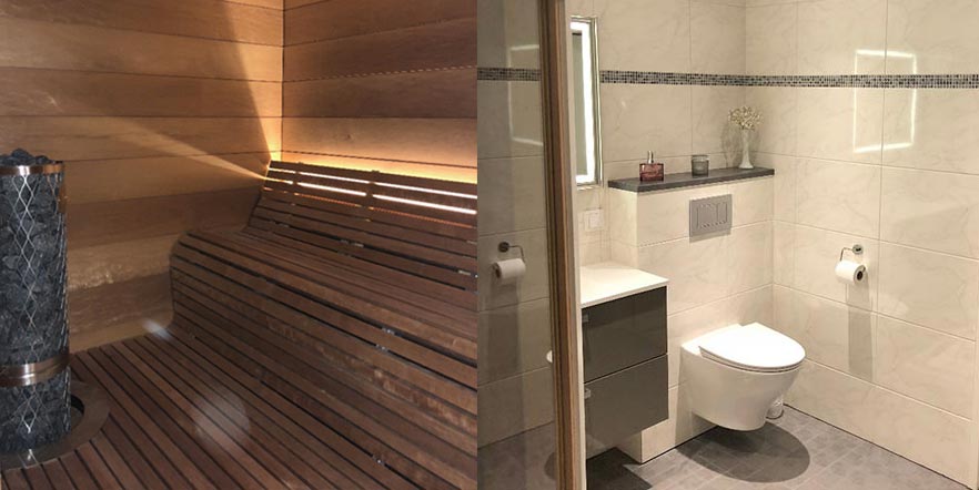 Kylpyhuoneen ja saunan remontti Turku